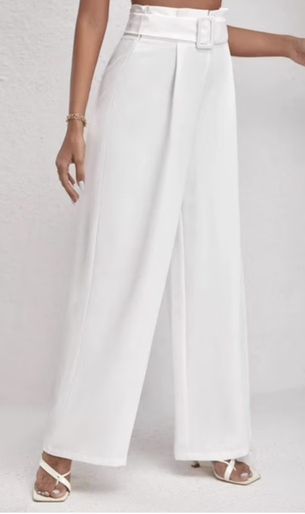 High-Rise Straight Fit Pants - Image 2